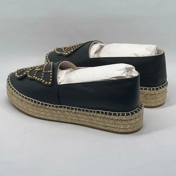 Sophia Webster Butterfly Platform Espadrille Flats size 36